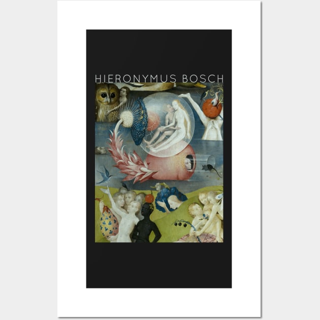 Hieronymus Bosch - The Garden of Earthly Delights Wall Art by TwistedCity